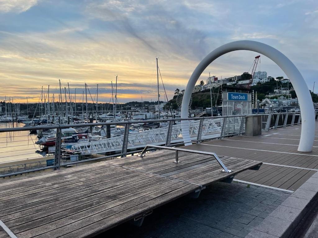 Harbour side, Garden Apartment Torquay Extérieur photo